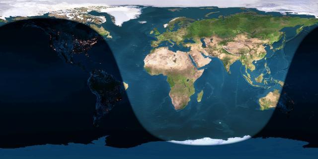 Day / Night Map